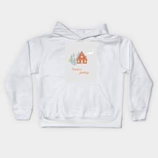 forest house Kids Hoodie